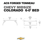ACS FORGED TONNEAU - RAILS ONLY - Chevrolet