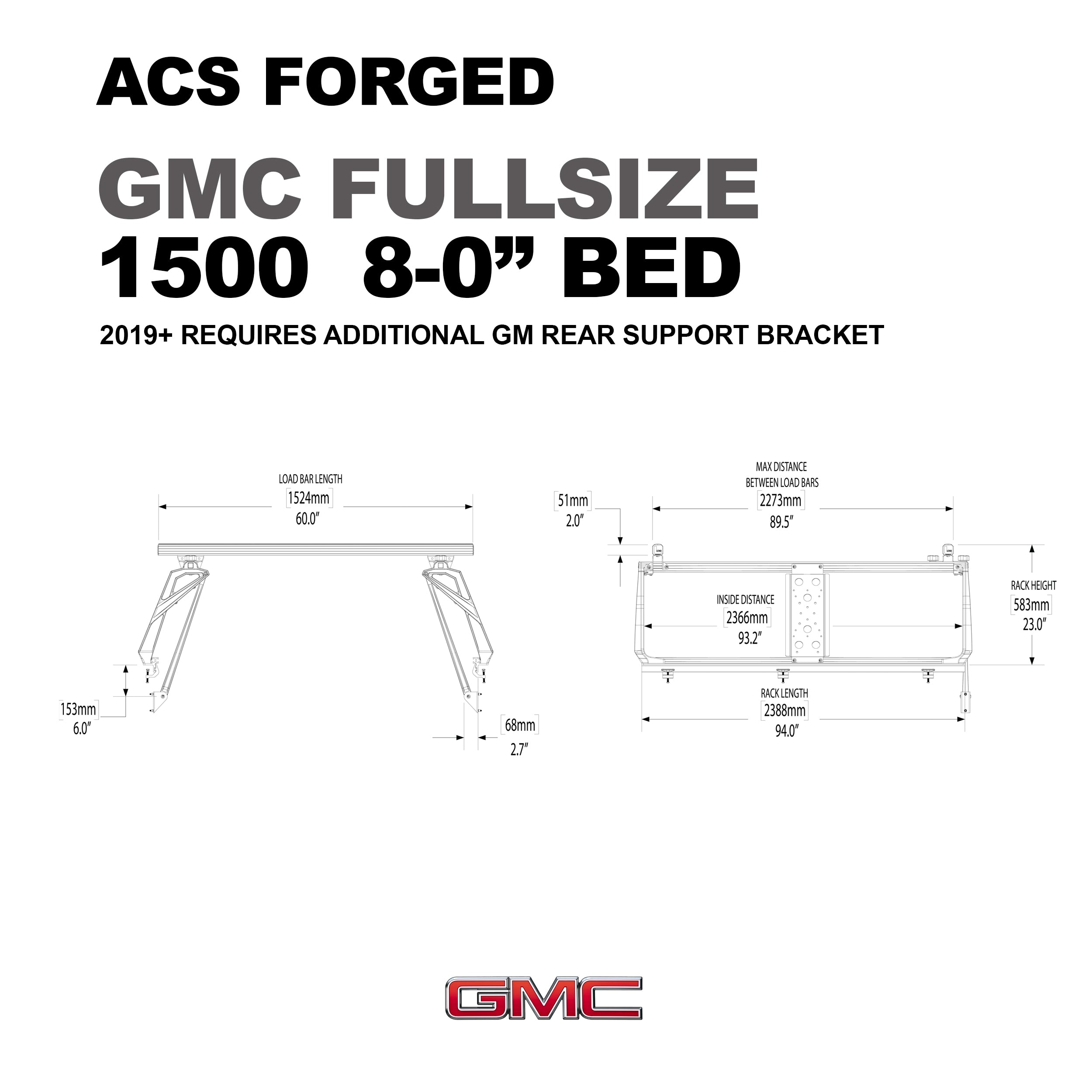 Active Cargo System - FORGED - GMC